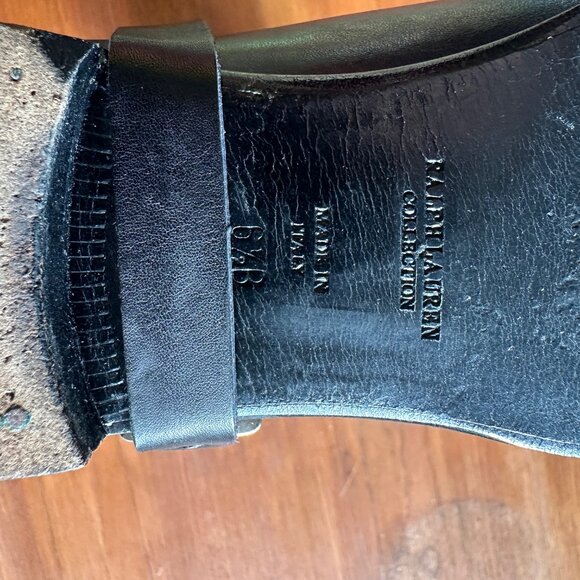 *Retails for over $2000* Ralph Lauren Collection boots (6.5) - Picture 4 of 4